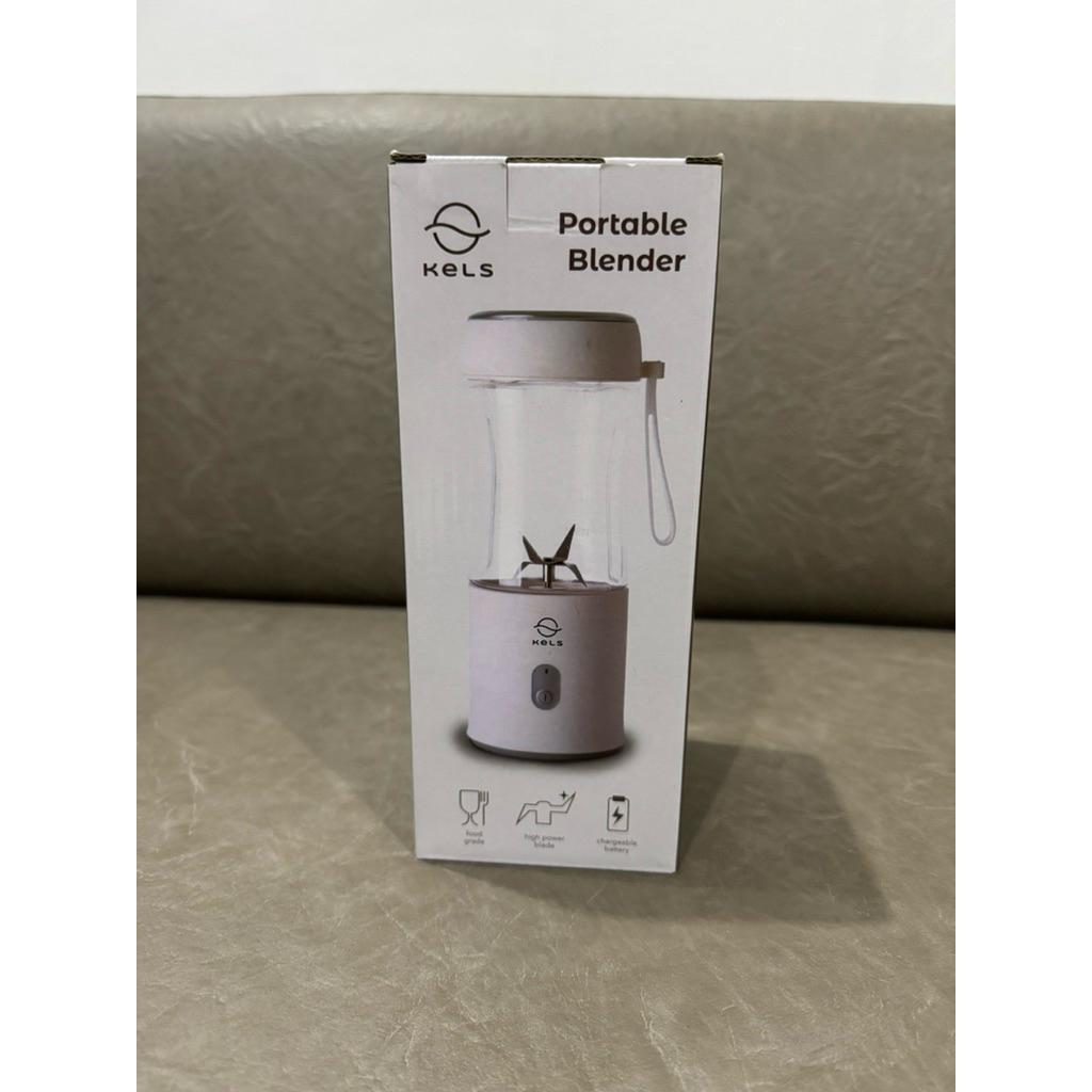 kels naoki portable blender putih brand new