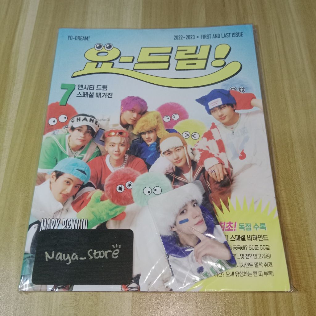(SEALED) MAJALAH NCT DREAM - YO-DREAM SPECIAL MAGAZINE CANDY JENO Vers