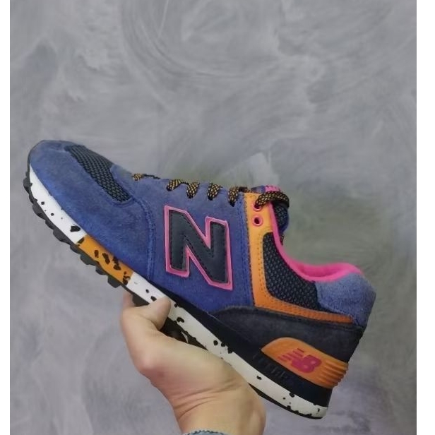 Sepatu Nb 574 classic multicolor size 38