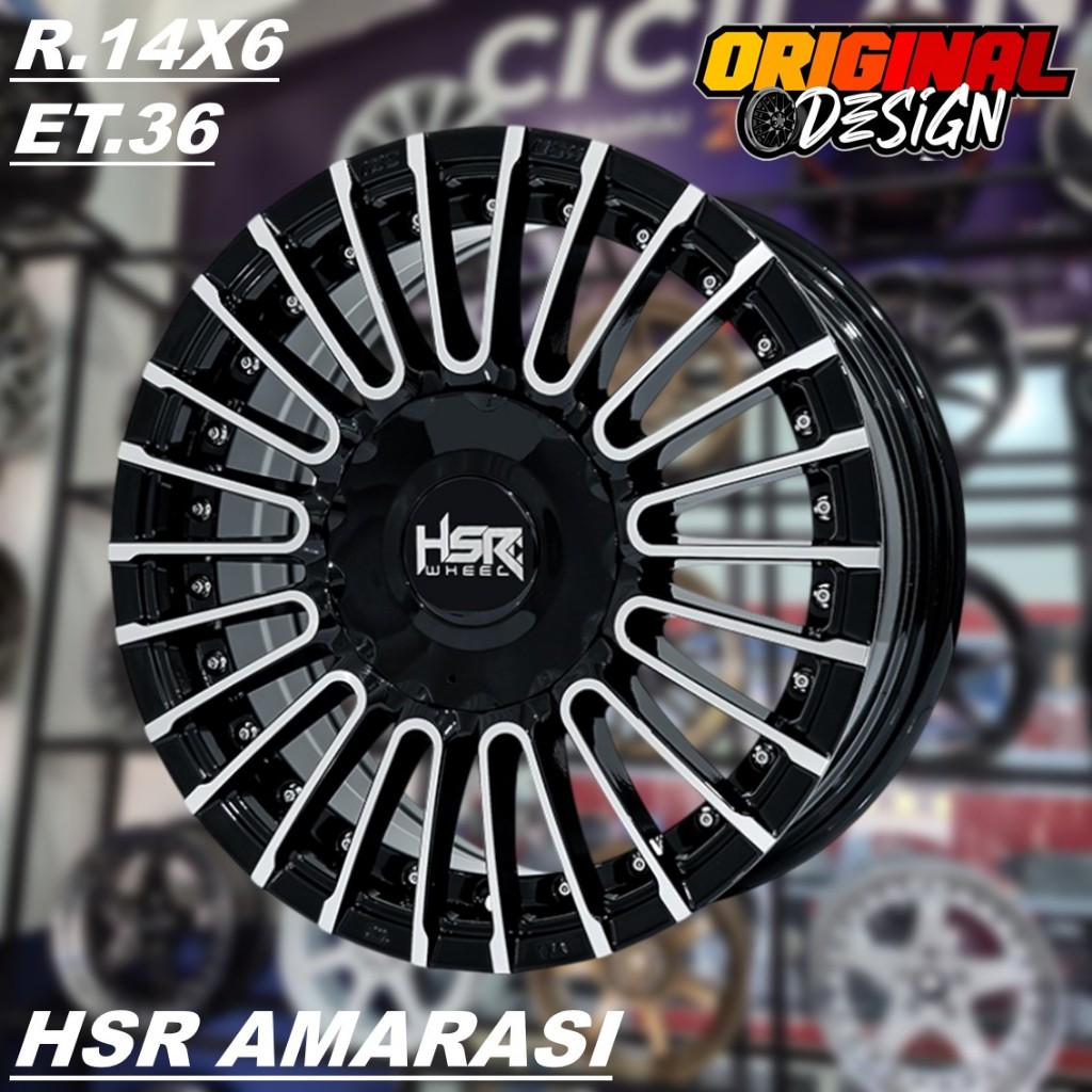 Veleg Racing Hsr Ring 14 Buat BRIO AGYA AYLA AVANZA HSR AMARASI R14