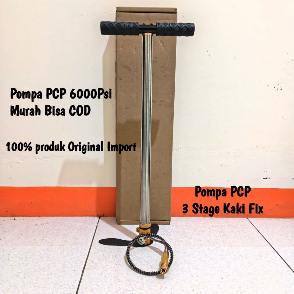 Pompa Pengisian PCP 6000psi, Pompa PCP Import 6000 psi, Pompa PCP 6000psi Kaki fix paten, Pompa PCP 