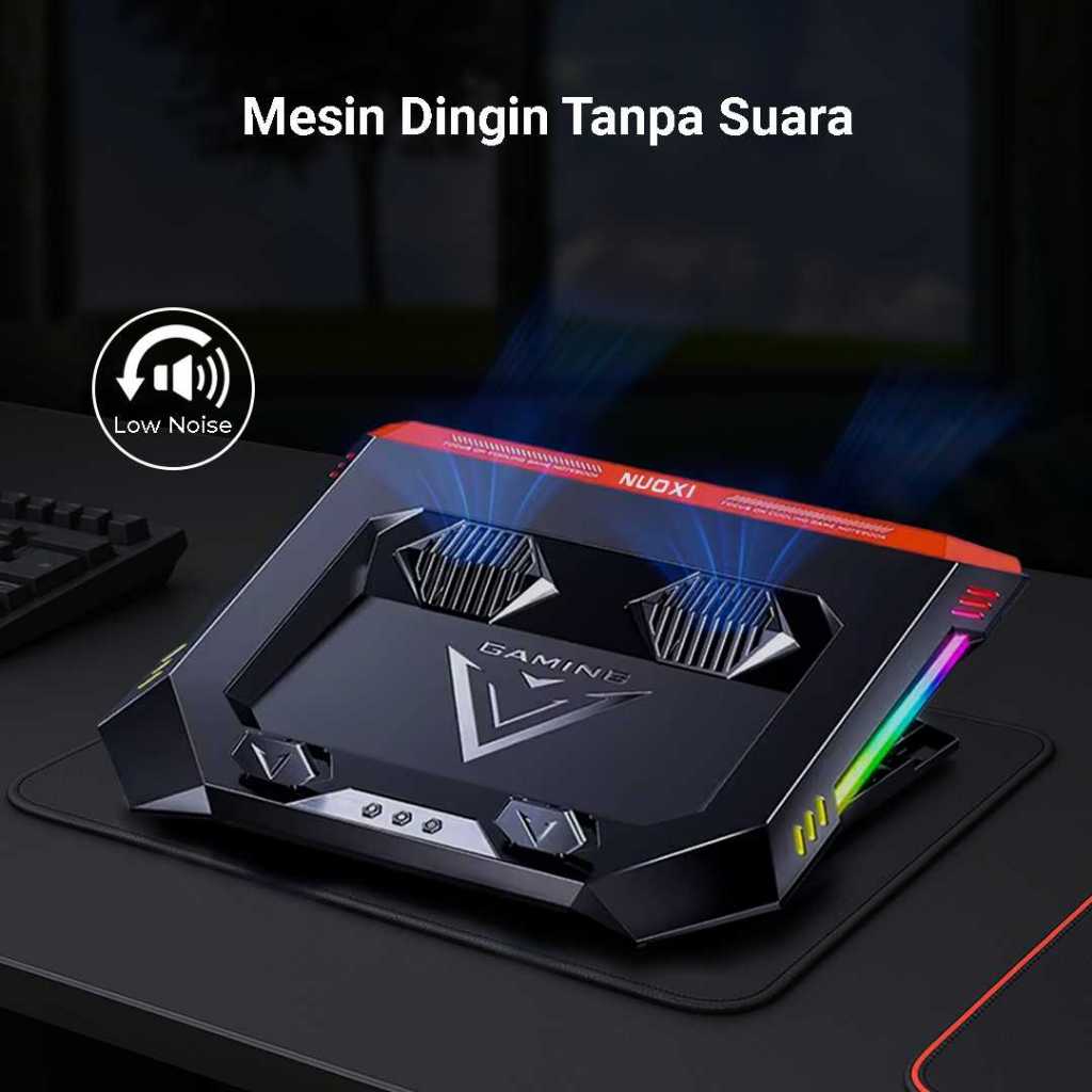 MC Cooling Pad Laptop Gaming Kipas Pendingin Laptop Gaming Berkualitas