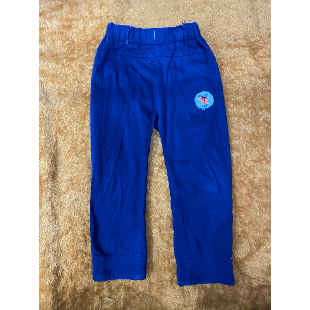 PL celana jeans panjang anak cowok ukuran 5-6 thn LP 56 cm