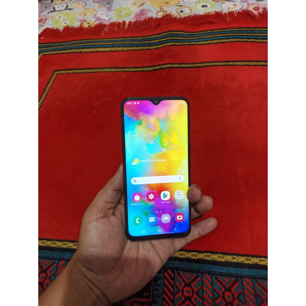 samsung m20 garansi resmi ram 3gb 32gb hp bekas murah baterai awet