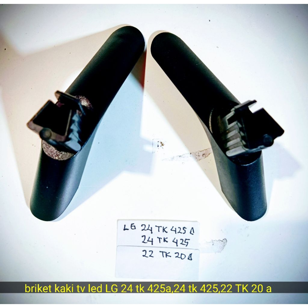 stan briket kaki tv led LG dengan tipe 24 tk 425a,24 tk 425,22 tk 20 a