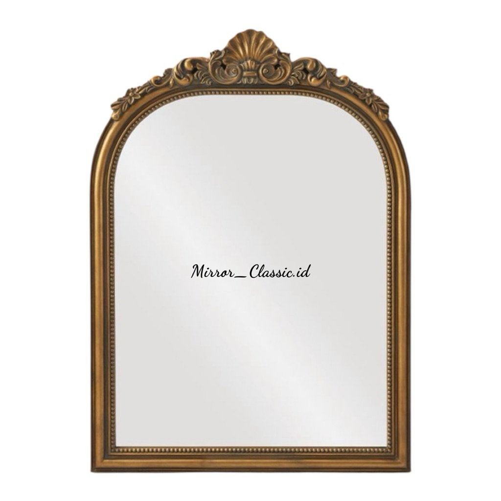Cermin Ukiran Antik / Cermin Dekorasi Dinding / Cermin Ukiran Mewah / Cermin Ukir Jepara