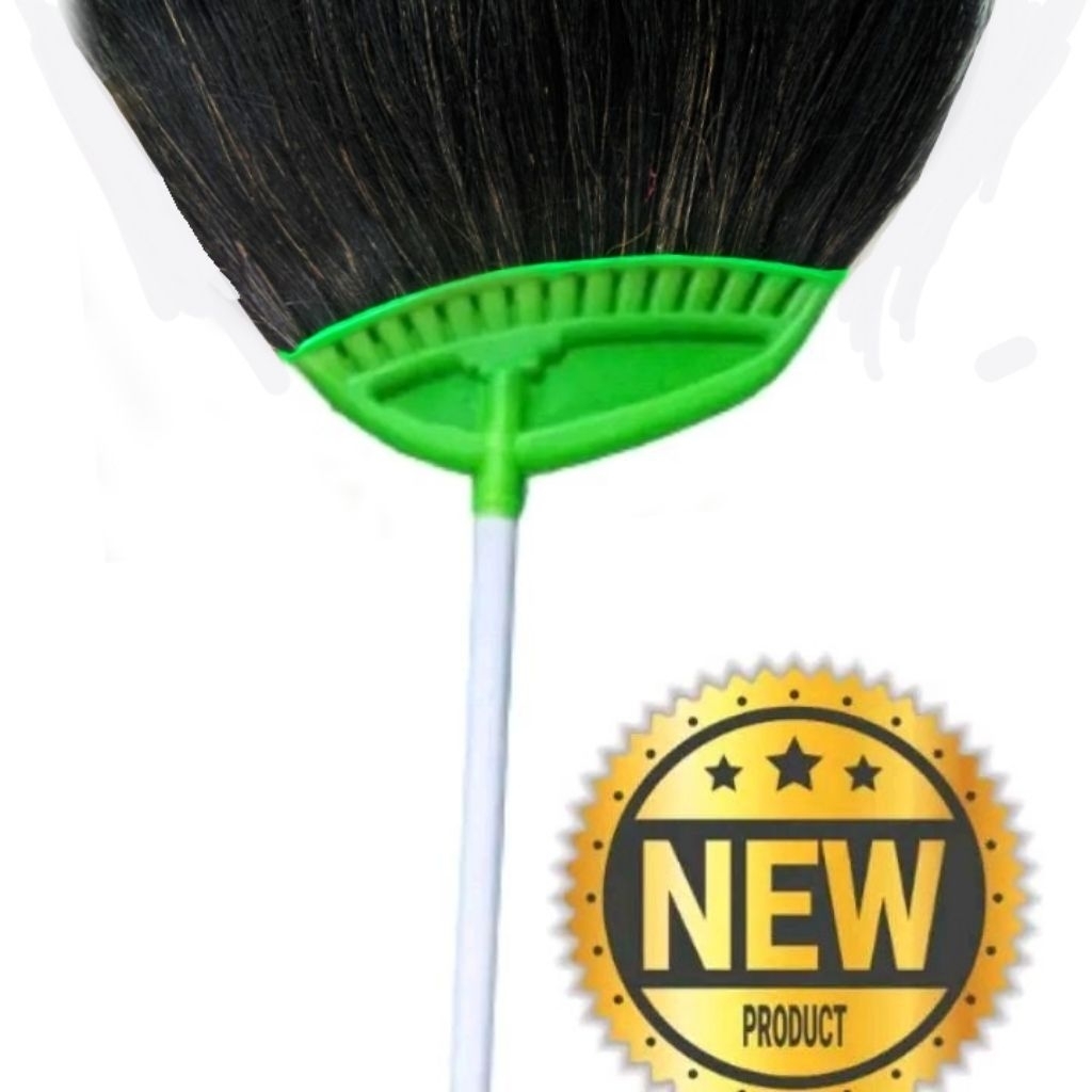 sapu ijuk kipas tebal untuk sapu lantai