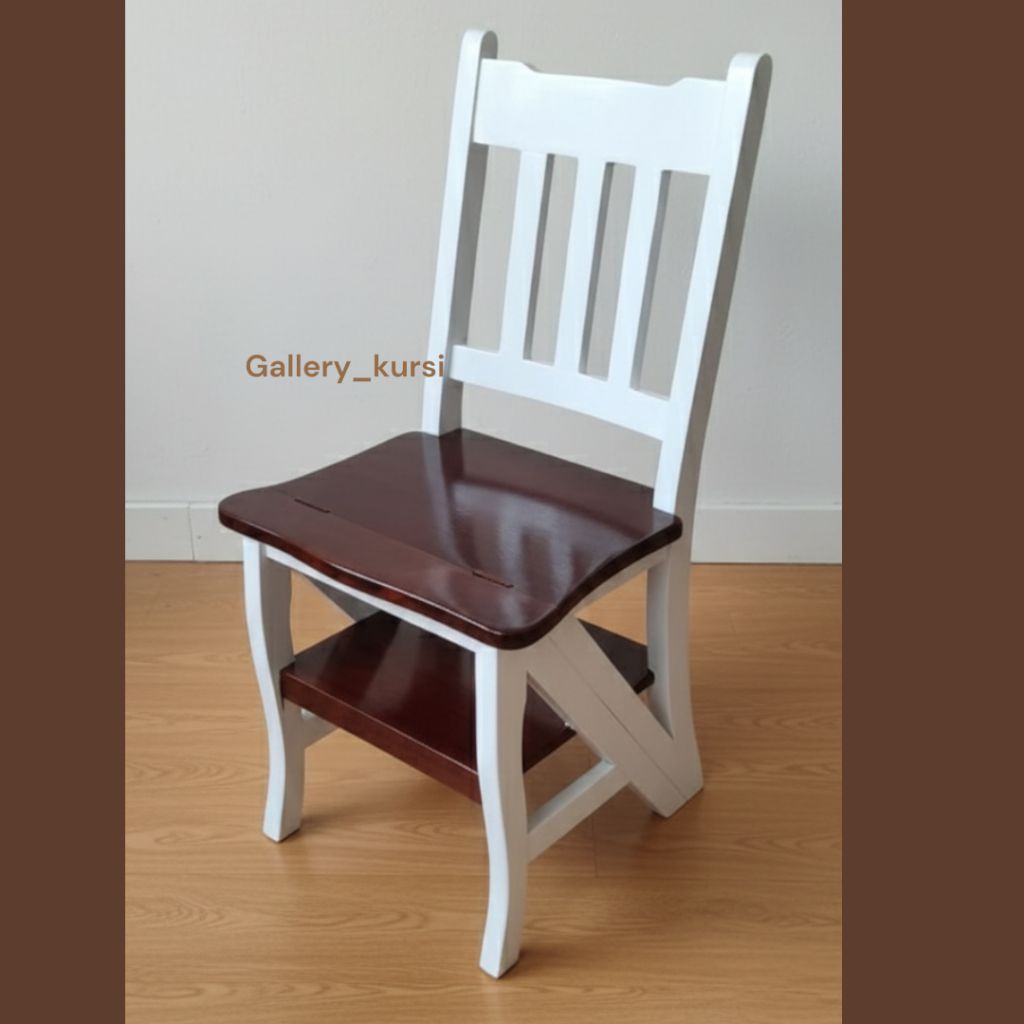 kursi tangga lipat kursi lipat kursi lipat minimalis kursi multifungsi kursi minimalis kayu jati
