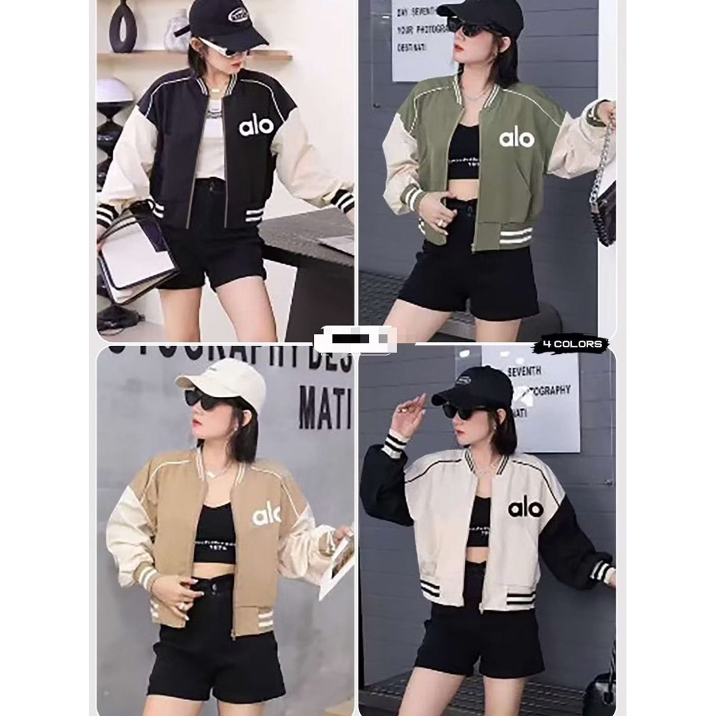 JACKET ola Bomber Wanita / JACKET CEWEK PARASUT BKK MYB151