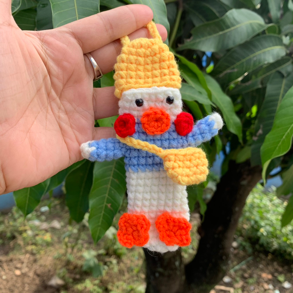 Lipbalm holder crochet karakter // fresh care holder karakter // Gantungan tas rajut karakter