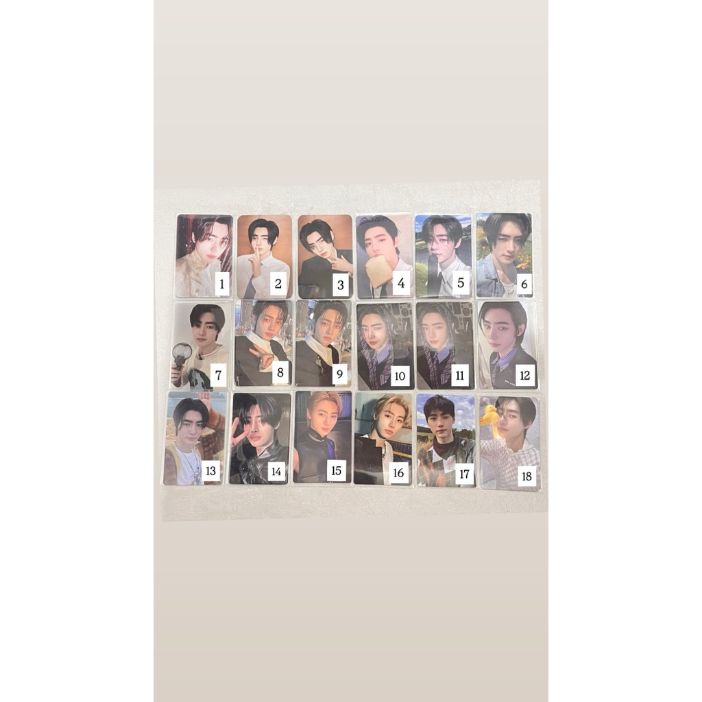 photocard sunghoon official