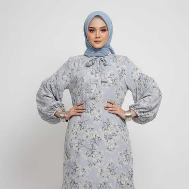 Eprise Gamis N - FP693C | Gaun Maxi Wanita Muslim | Dress Gamis | Dress Lebaran