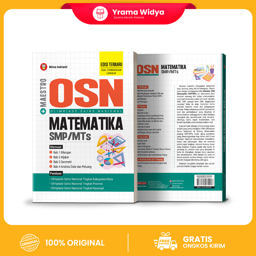 Yrama Widya - Buku Maestro OSN Matematika SMP/MTs