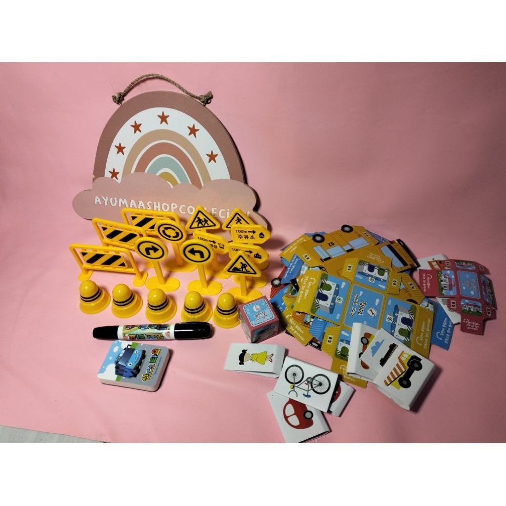 mainan paper Tayo iconix original preloved