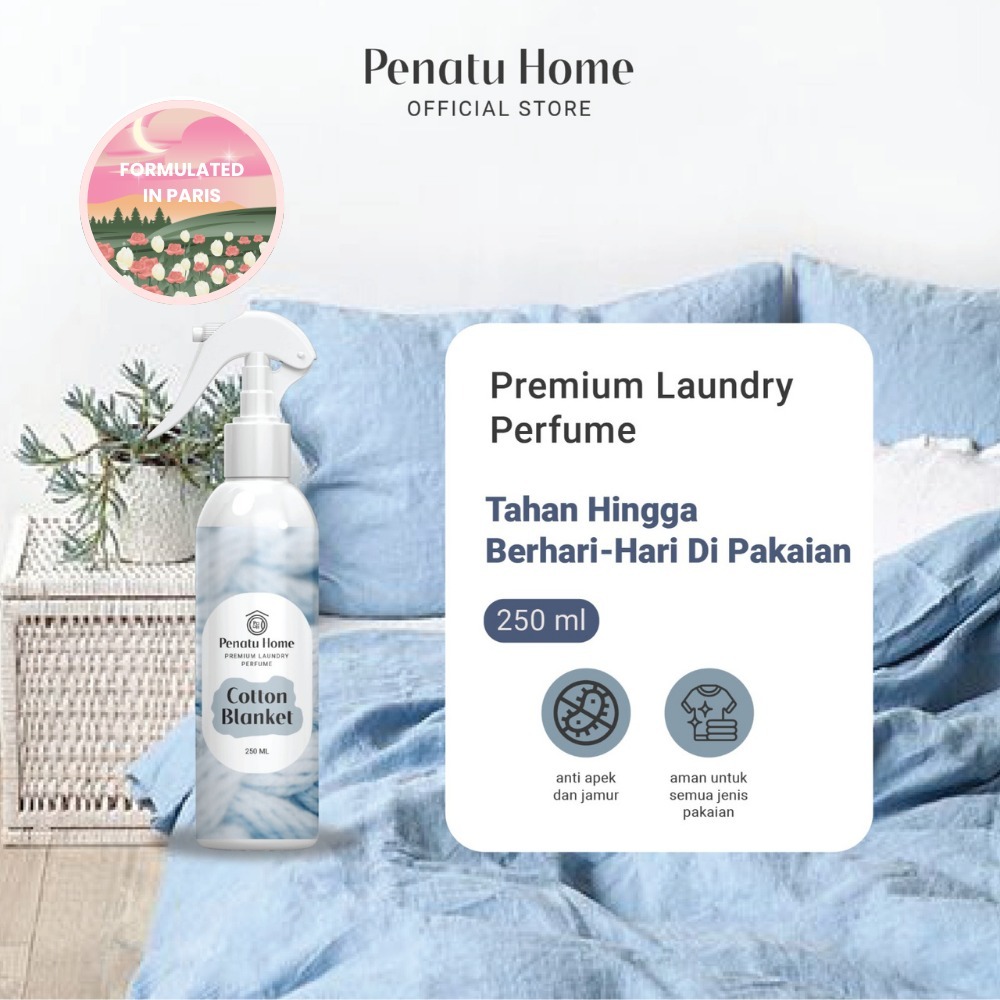Parfum Laundry Premium Penatu Home -  Cotton Blanket