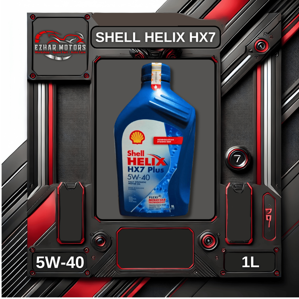 OLI SHELL HELIX HX7 PLUS 5W-40