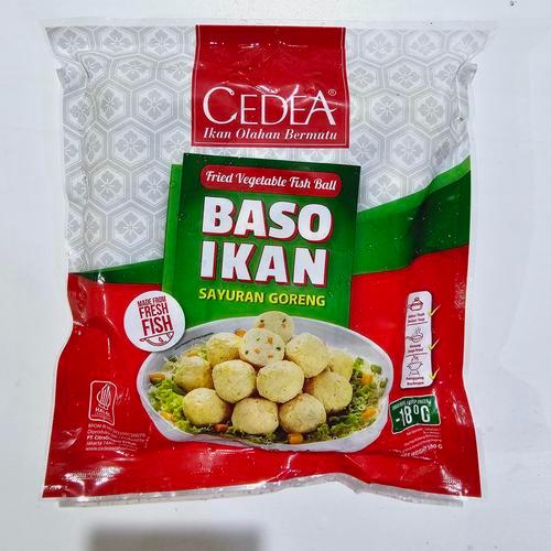 CEDEA BAKSO IKAN SAYURAN GORENG (FROZEN FOOD)