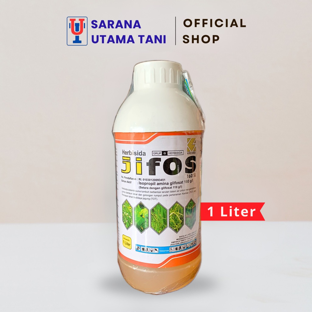 RACUN RUMPUT JIFOS 160 SL HERBISIDA SISTEMIK PURNA TUMBUH - 1 L