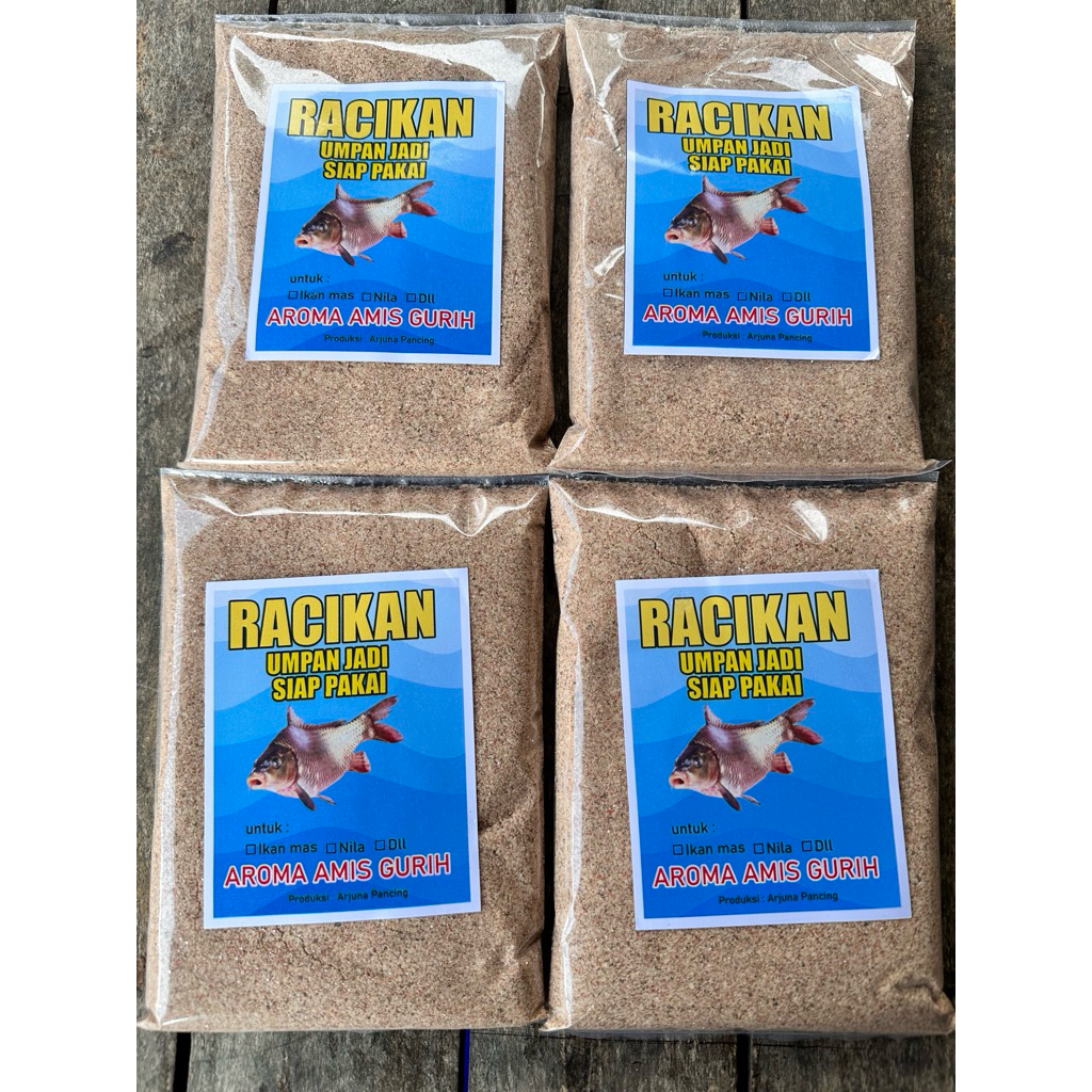 Umpan Racikan Ikan Mas (siap pakai)