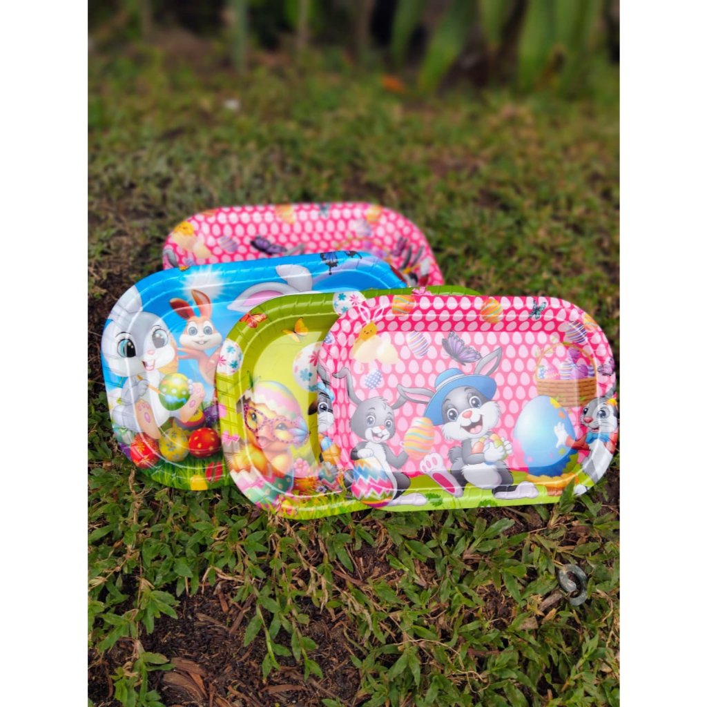 3PCS Piring karakter anak motif kartun karakter anak-anak / piring karakter perempuan /  / Piring Bu