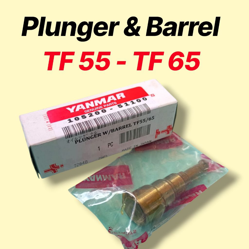 Plunger W/Barrel TF55 - TF65 // Plunger mesin diesel yanmar TF55 - TF65