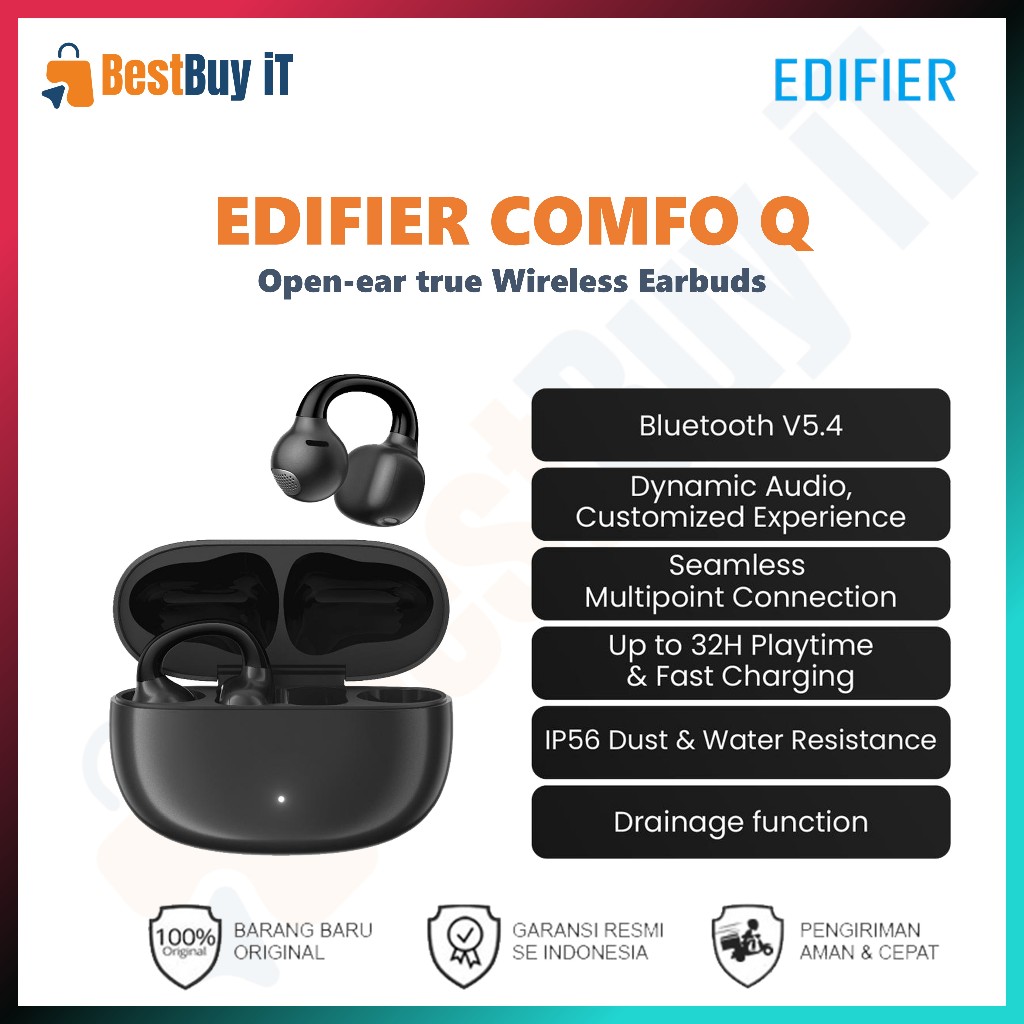 EDIFIER Comfo Q Open-ear True Wireless Earbuds