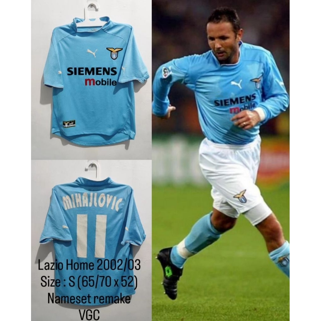 Jersey Original Lazio Home 2002 2003