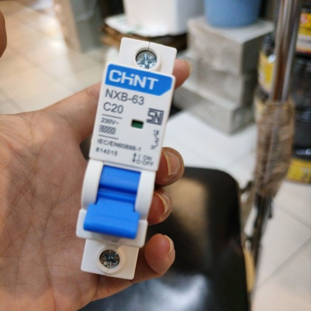 MCB CHINT Mcb Chint  NXB 1 phase 1Phase ( 63A , 20A dan 10A )