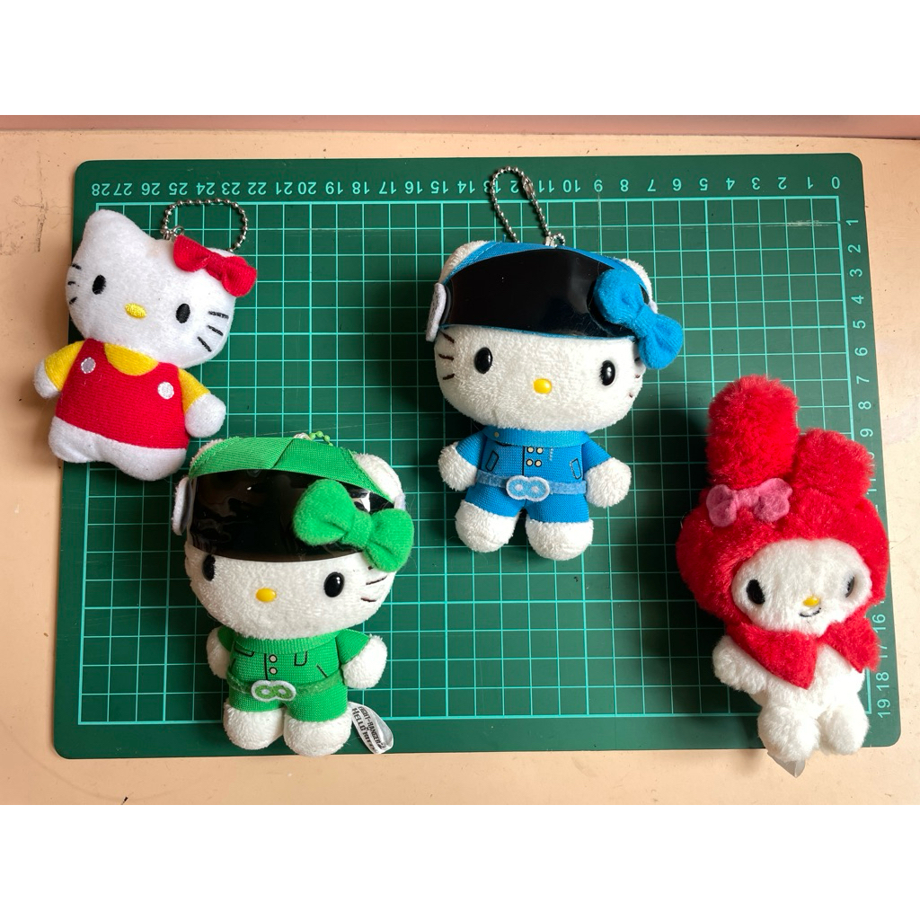 bagcharm plush ganci boneka sanrio hello kitty my melody