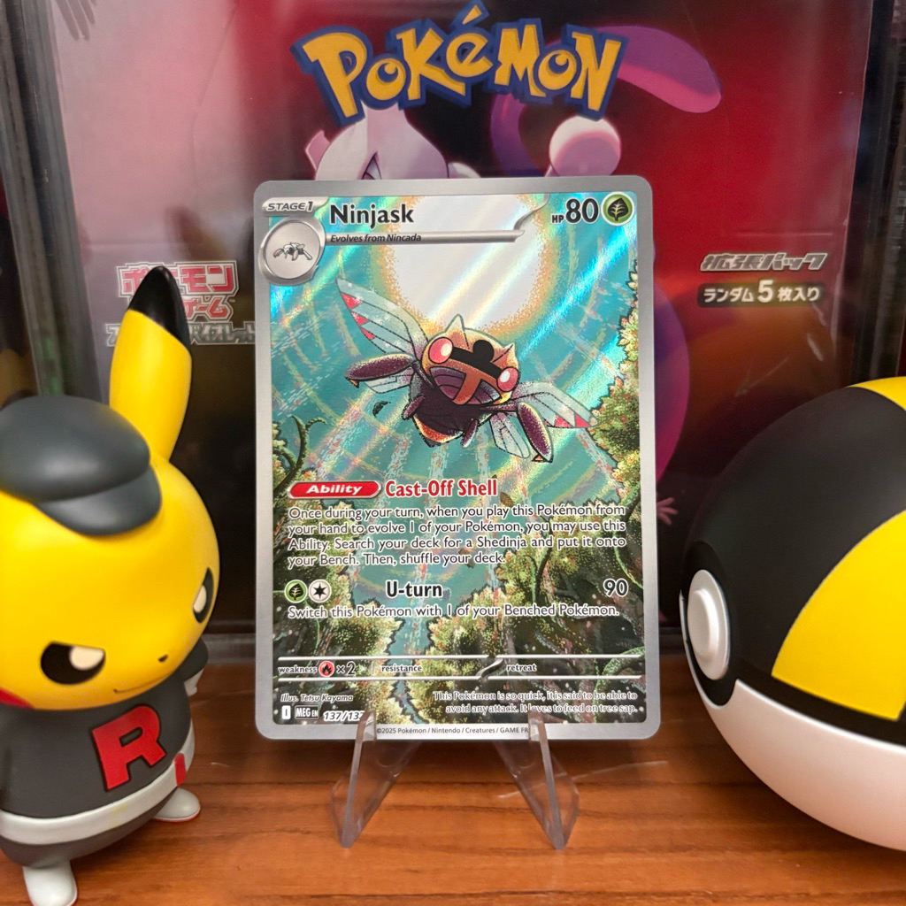 Ninjask 137/132 ENG - IR - Mega Evolution - Pokemon TCG