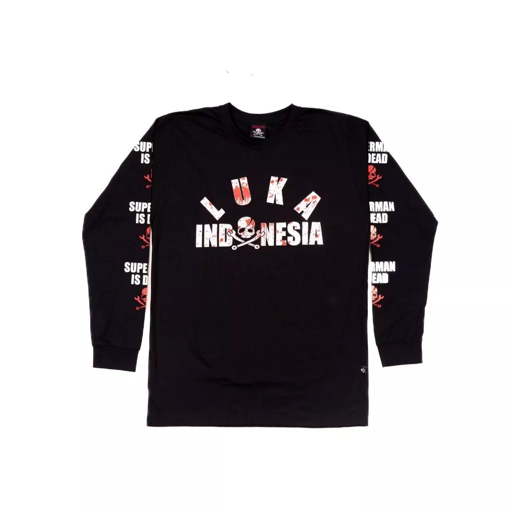 SID MERCH LONGSLEEVE SUPERMAN IS DEAD KAOS LENGAN PANJANG ORIGINAL | Dominion