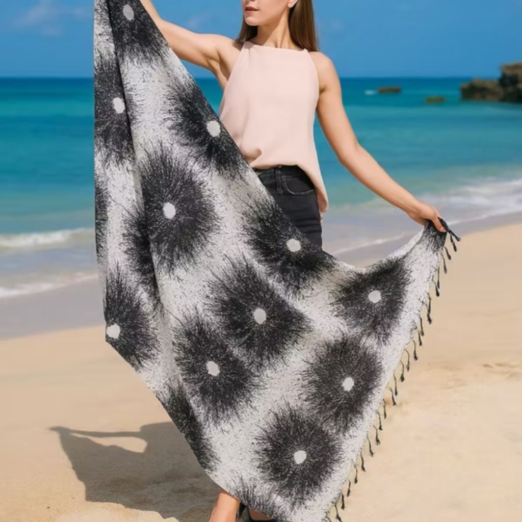 AB-073 Sarung pantai bali sarung bali wanita rayon