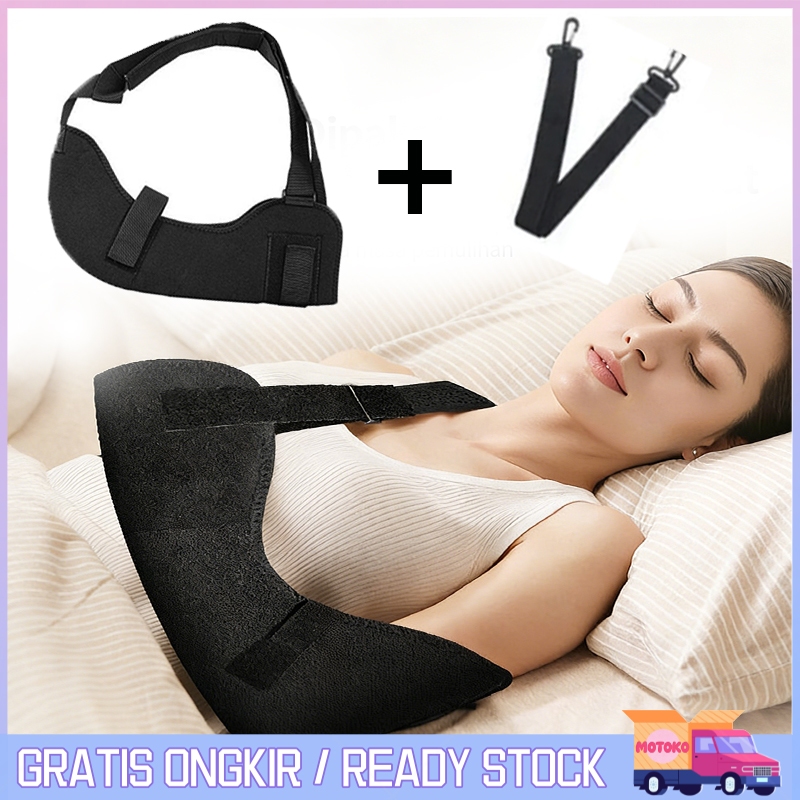 S/M/L Patah Tulang Tangan Adjustable Arm Sling Penyangga Tangan Patah Gendongan Tangan Patah Tulang 