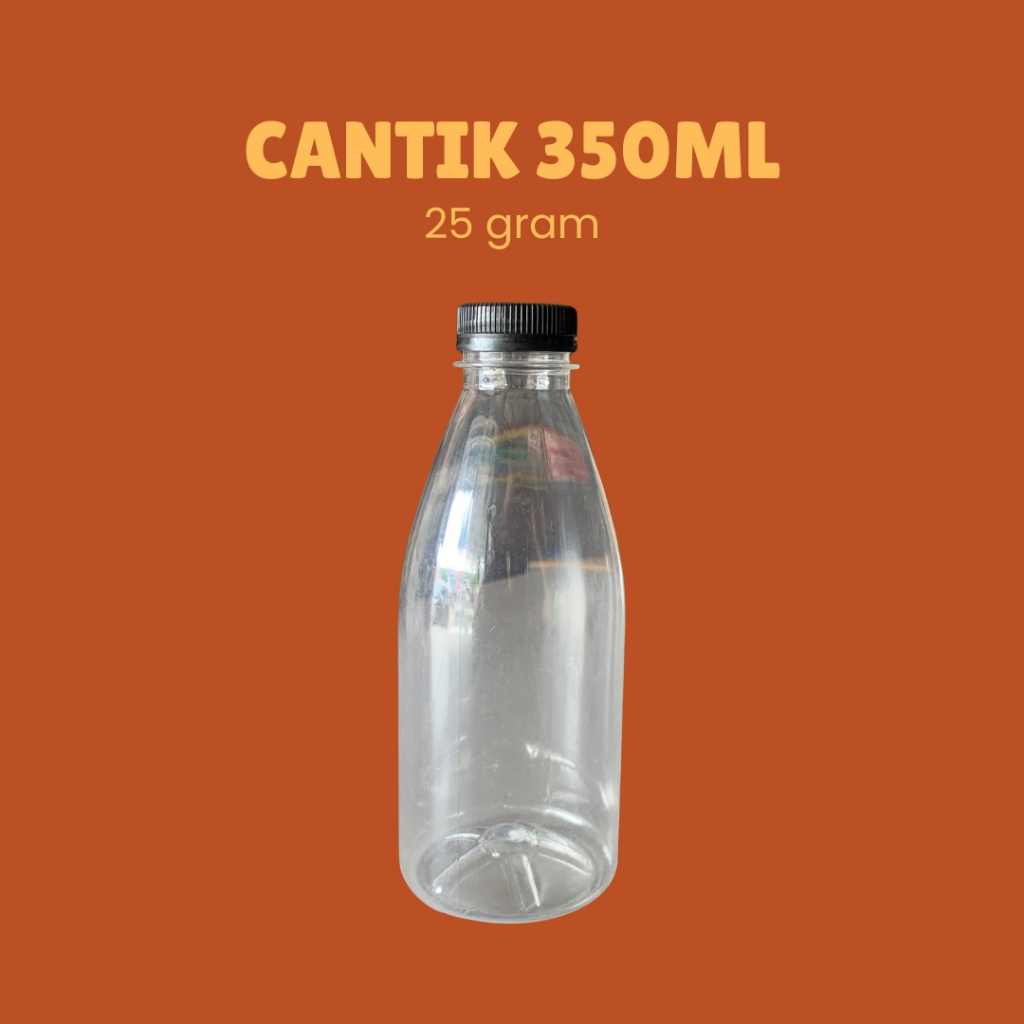 Botol PET Cantik 350ml | Botol 350ml | Botol Plastik