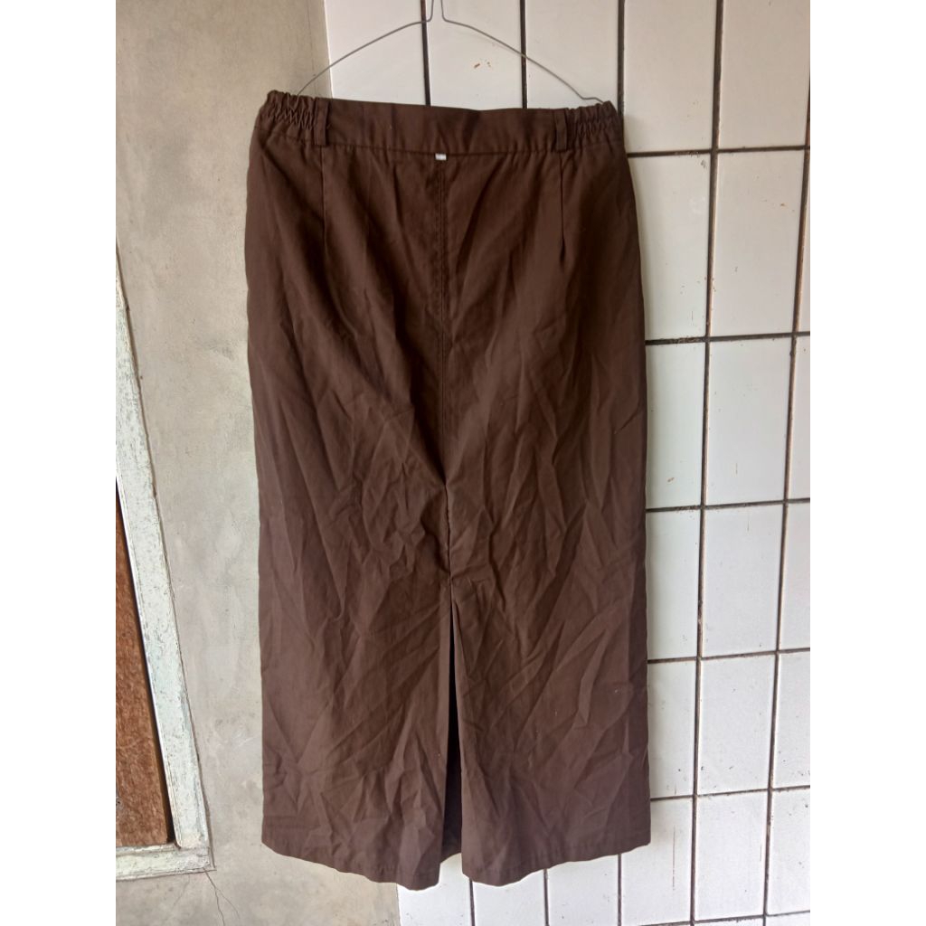 ROK SPAN SMA PANJANG | Preloved Rok span SMA| ROK SPAN PRAMUKA| Rok SMA | SERAGAM SMA WANITA