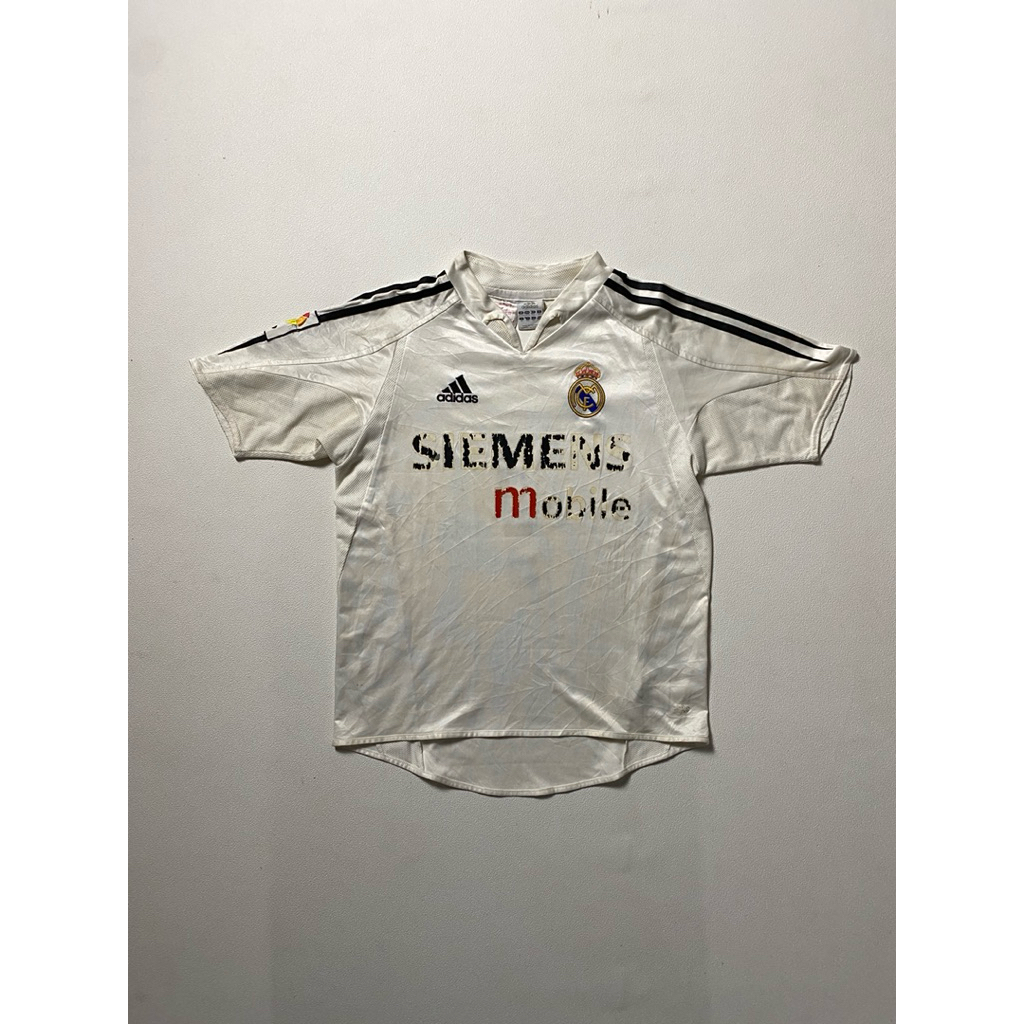 VINTAGE 2003 ADDIAS REAL MADRID RAUL HOME JERSEY