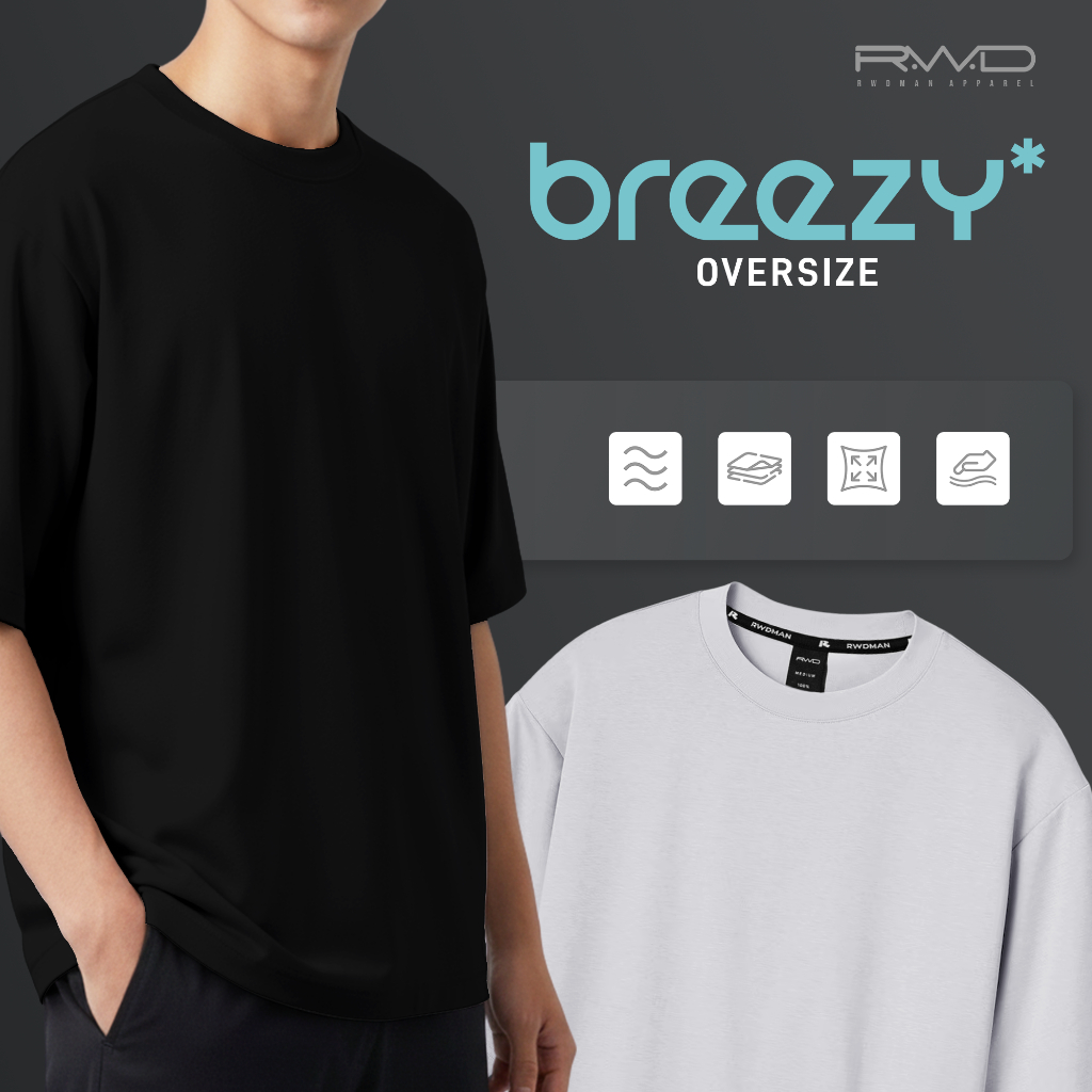 BREEZY Kaos T-Shirt Oversize Danbowl 210 RWDMAN