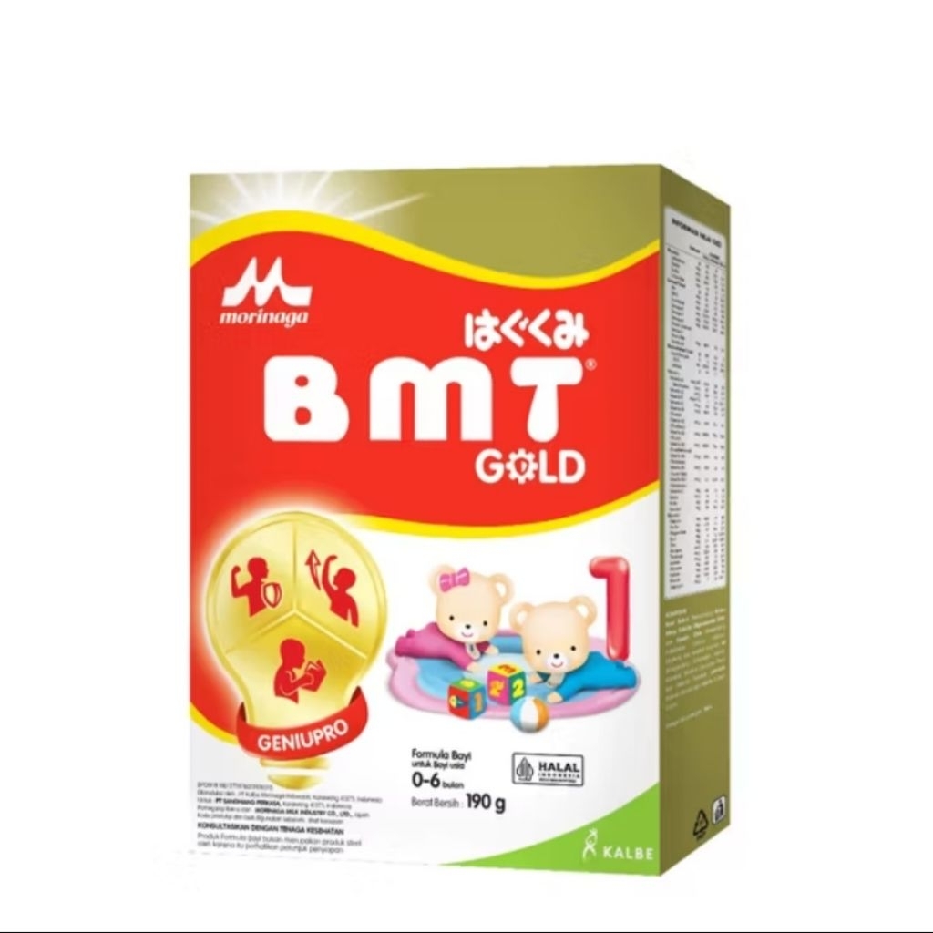 Morinaga BMT Platinum Gold Formula Bayi Usia 0-6 Bulan
