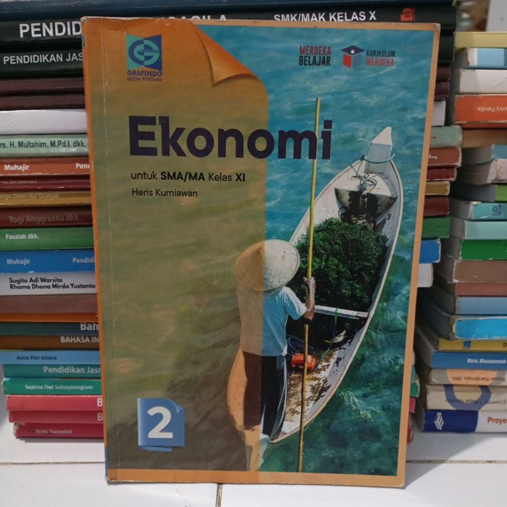 BUKU EKONOMI KELAS 11/2 SMA GRAFINDO KURIKULUM MERDEKA