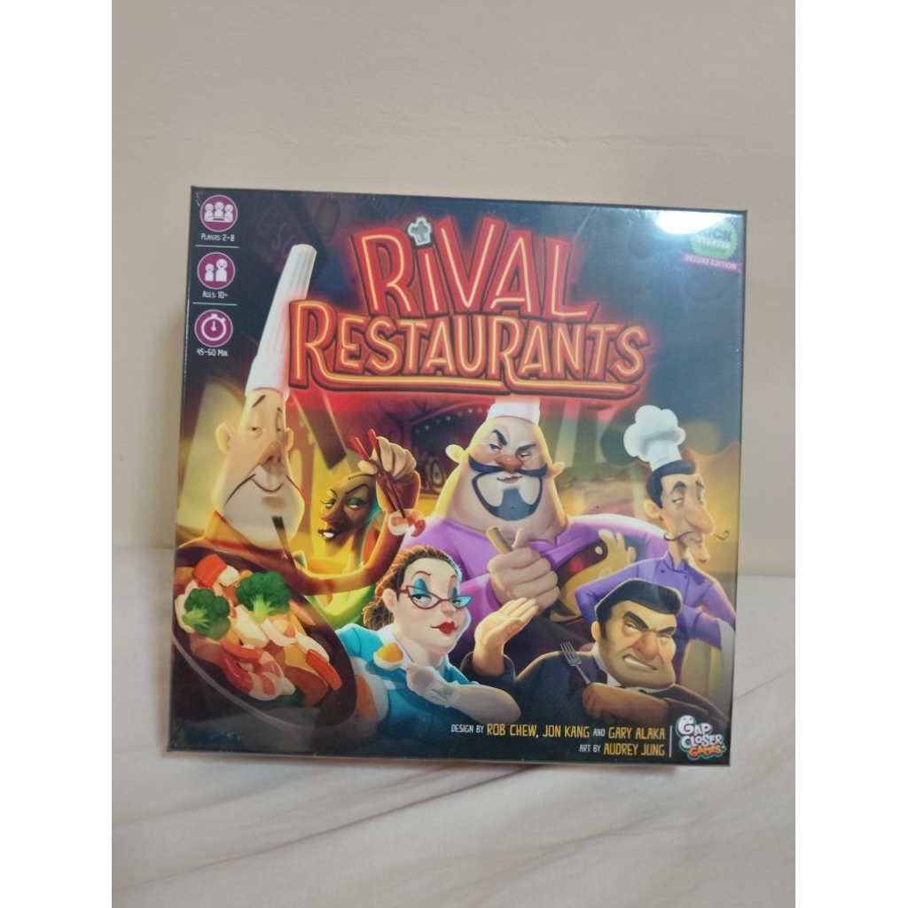 Rival Restaurants Preloved Board Game