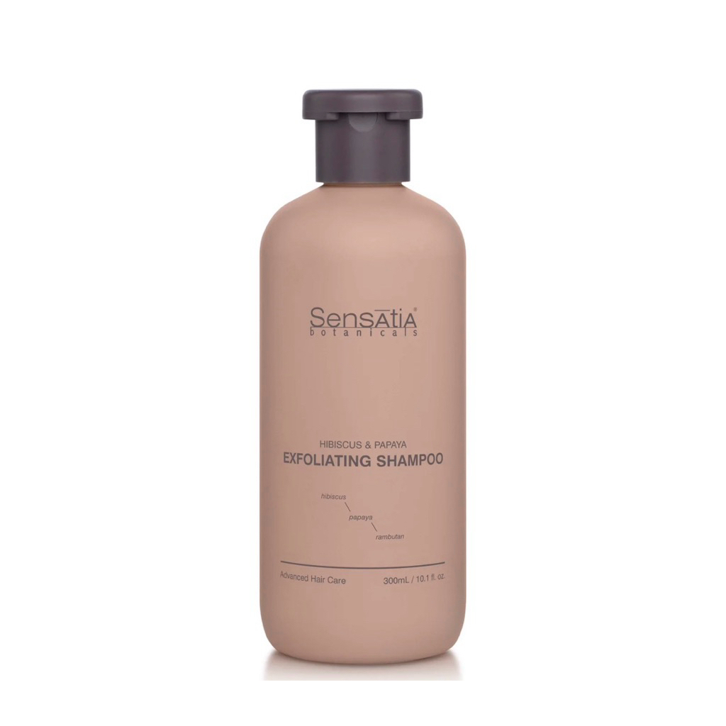 preloved sensatia botanical shampoo hibiscus & papaya exfoliating shampoo