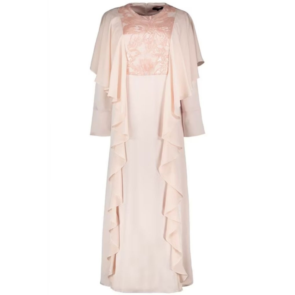 Gamis CARDINAL ORI Wanita (PINK).Bahan Berlapis & Tebal New