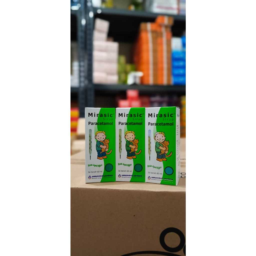 MIRASIC PARACETAMOL SIRUP 60ML