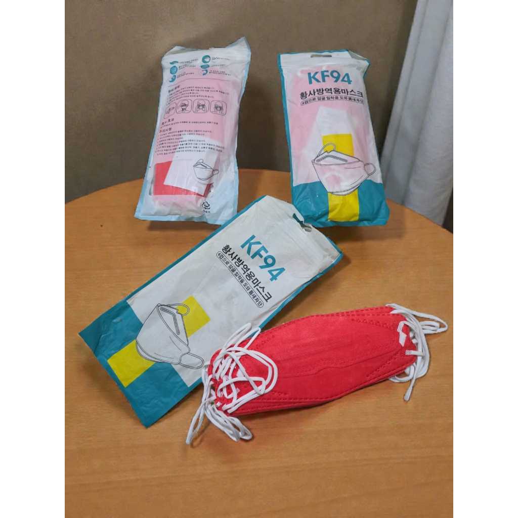 KF94 PINK MASKER KF94 KF 94 PACK KOREA 4PLY 4 PLY PINK ISI 10 PCS UKURAN DEWASA