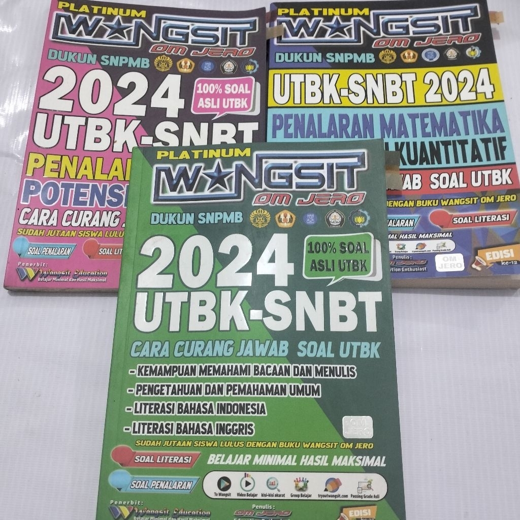 WANGSIT OM JERO 2024 UTBK - SNBT PLATINUM