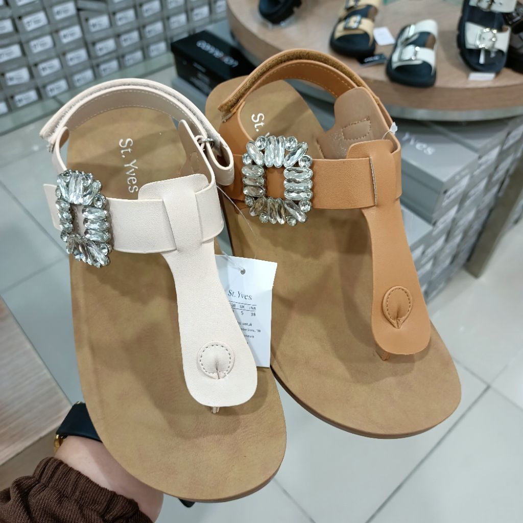 sandal wanita flat ST.YVES original
