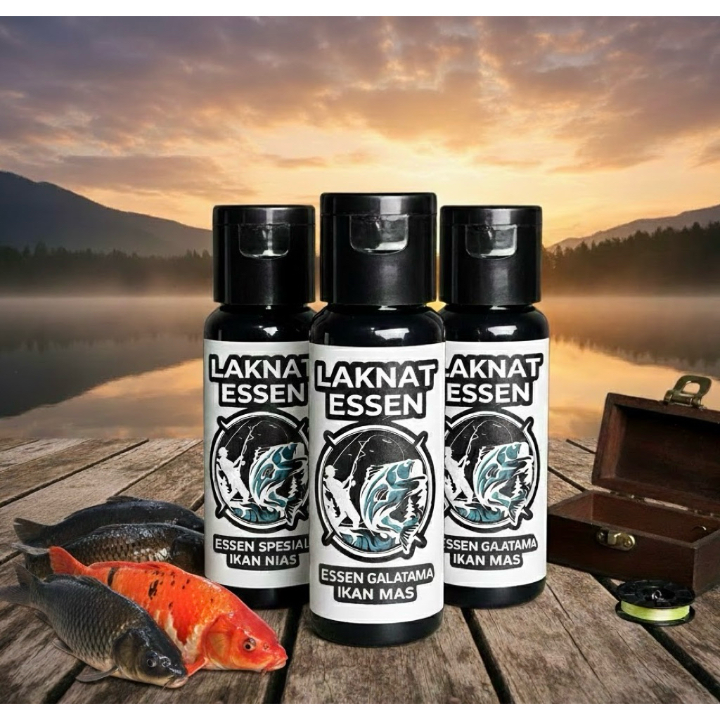 Essen Ikan Mas Aroma Stroberi Melon Kweni - Cocok Segala Umpan, Aman Dipakai, Medan Air Beragam