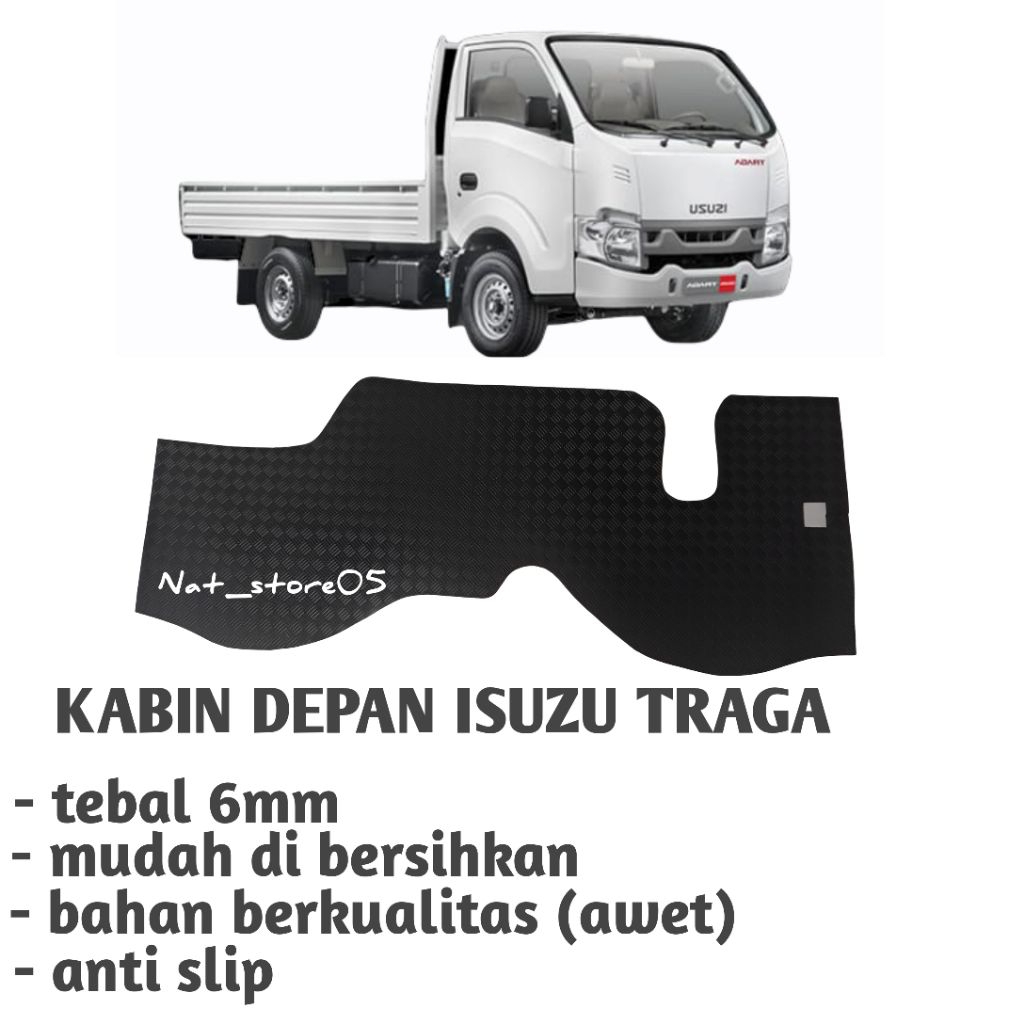 KARPET KABIN MOBIL ISUZU TRAGA - ALAS KAKI MOBIL -TRAGA - KABIN TRAGA
