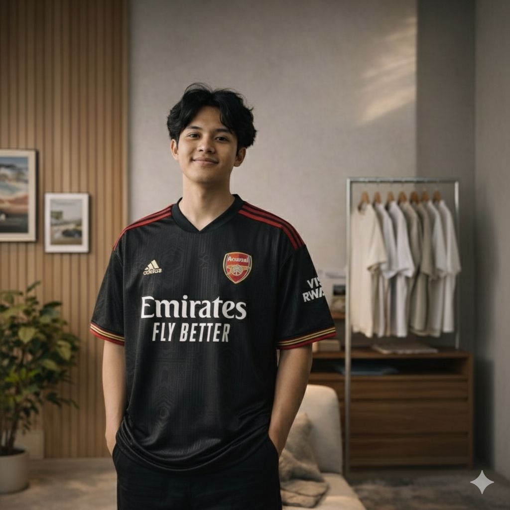 Kit Jersey Bola Arsenal Special Black 25/26 Grade Ori AAA++ Quality