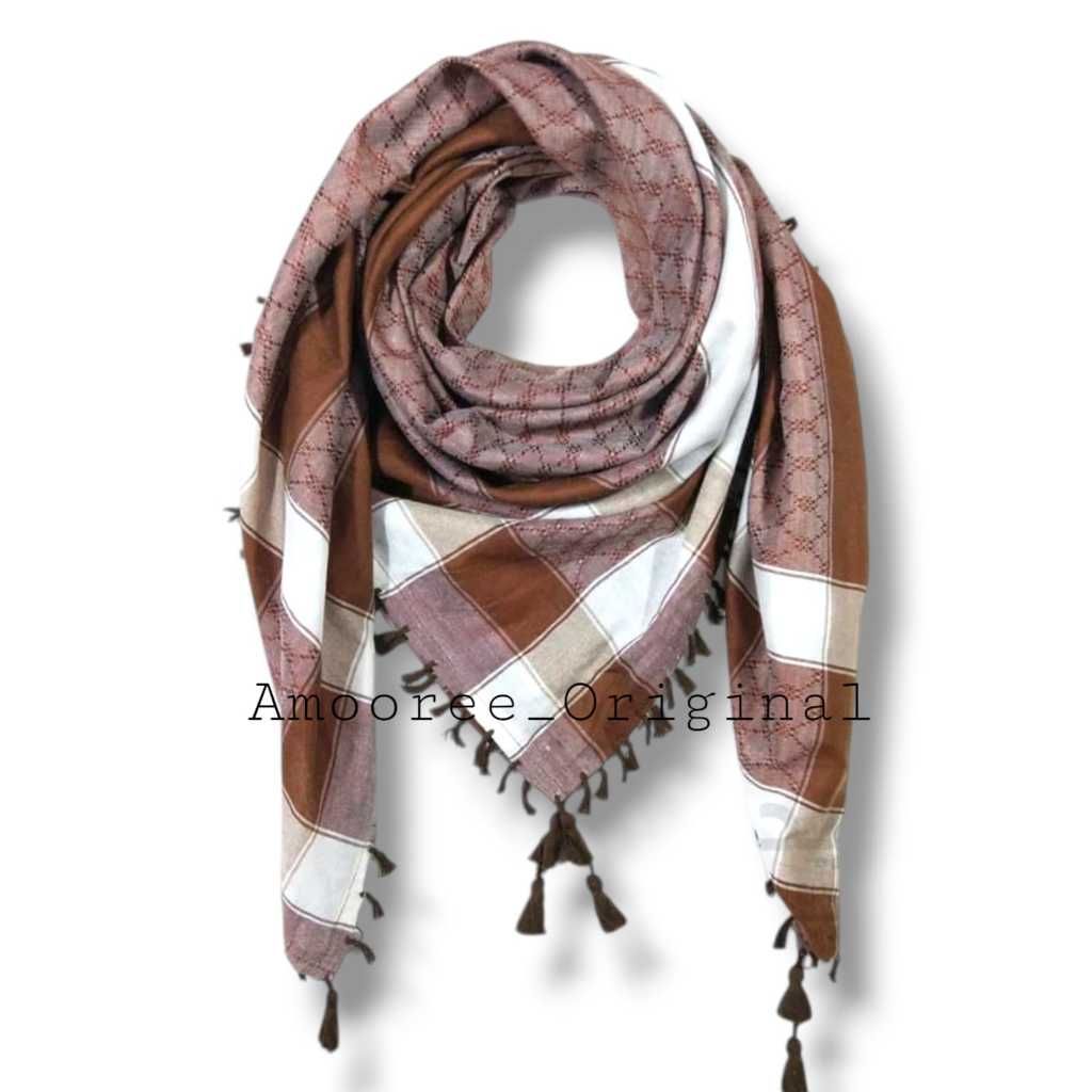 Sorban Habib Santri Berkualitas Sorban Arab Rumbai Model Terbaru Sorban palestina